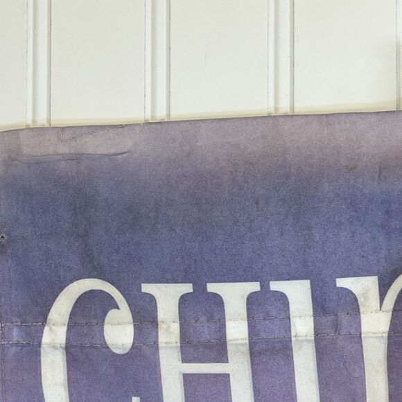 Spring Bloom Garden‎ Pole Flag. Nylon 29x42.  DOUBLE SIDED Tulips, Birds, Bees, - Picture 8 of 14